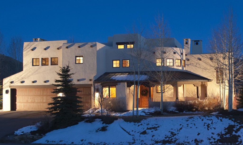 Southwestern style home in the Vail Valley designed by Michael Silbert, Architect